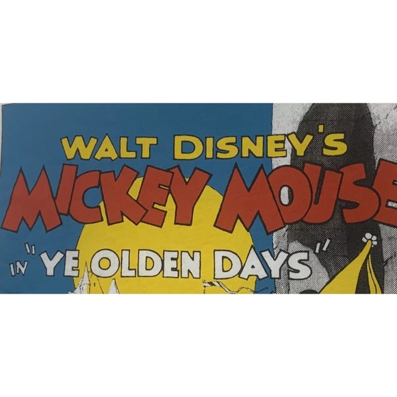 Walt Disney’s Mickey Mouse in “Ye Olden Days” White T-shirt Womens Medium UT - Picture 3 of 11